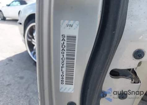 2000 Jaguar S-Type 3.0L V6 из США, поврежденный, VIN SAJDA01C2YFL10460